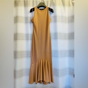 7 For All Mankind Beige Dress